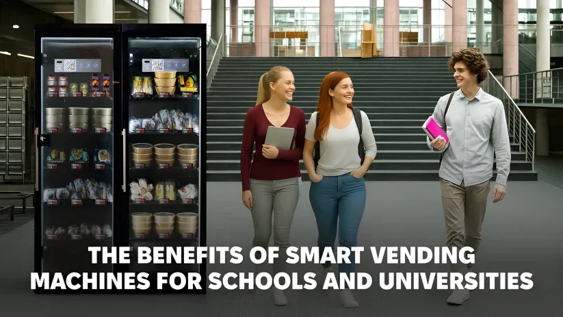 Discover how smart vending machines enhance convenience, promote healthy choices, and improve revenue in schools and universities.