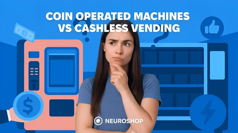 Coin vs. Cashless Vending Machines: Which Makes More?