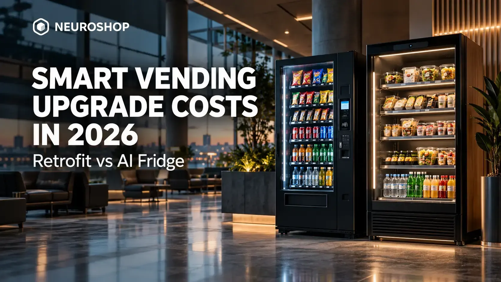 Smart vending upgrade costs in 2026: retrofit vs AI fridge
