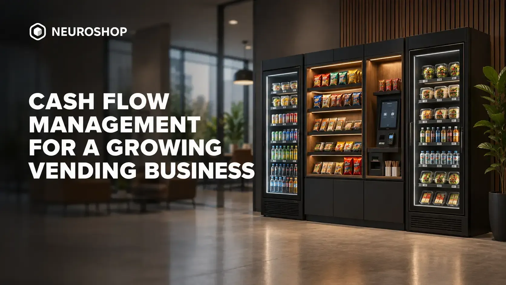 Cash flow management for a growing vending business
